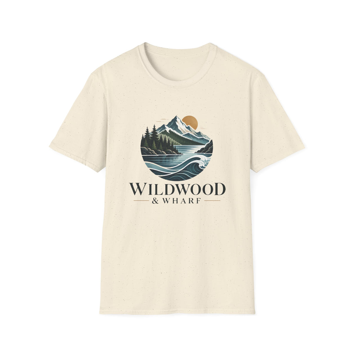Wildwood & Wharf Mountain Lake Wave Tee