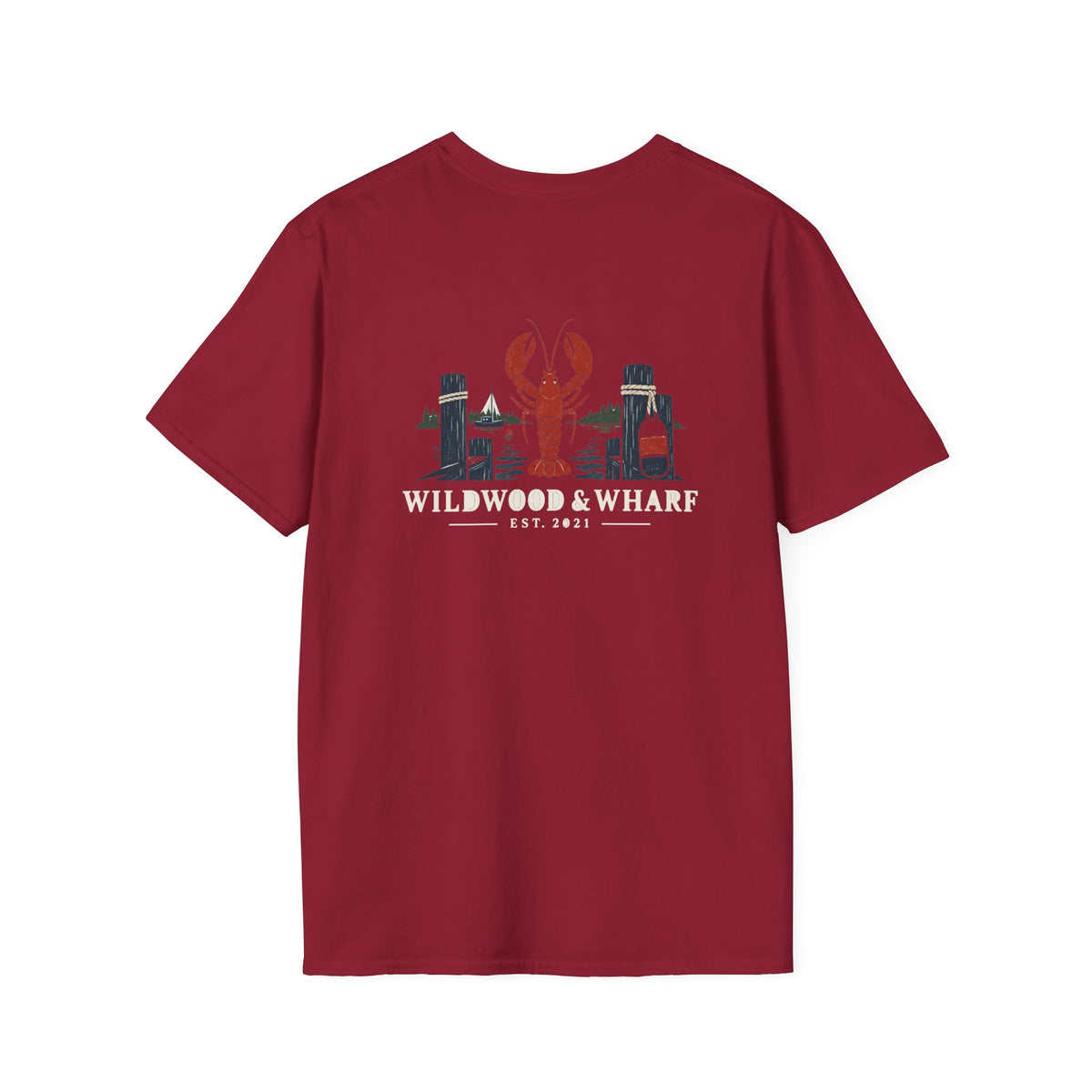 Wildwood & Wharf Lobster Tee