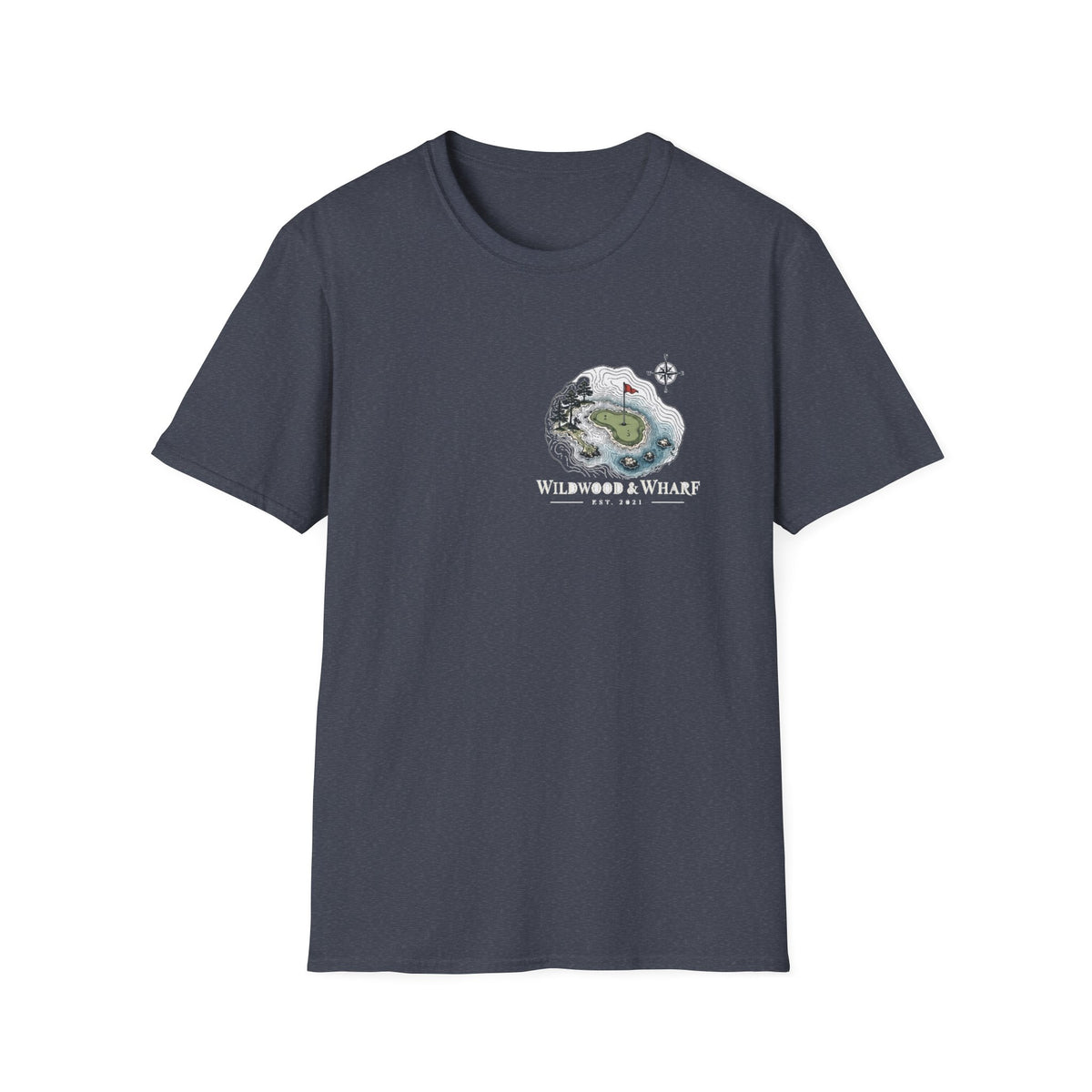 Map the Next Round Golf Tee