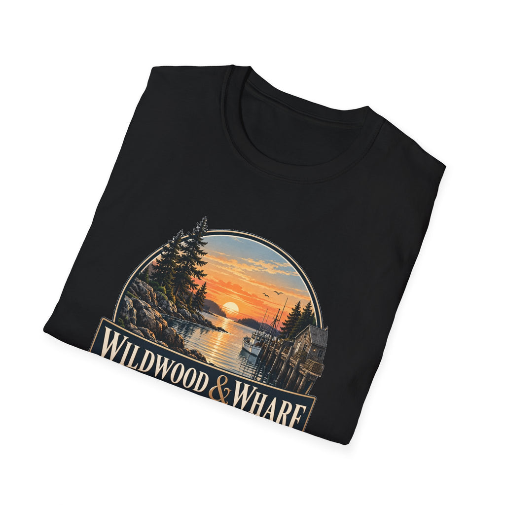 Wildwood & Wharf Harbor Sunset Tee