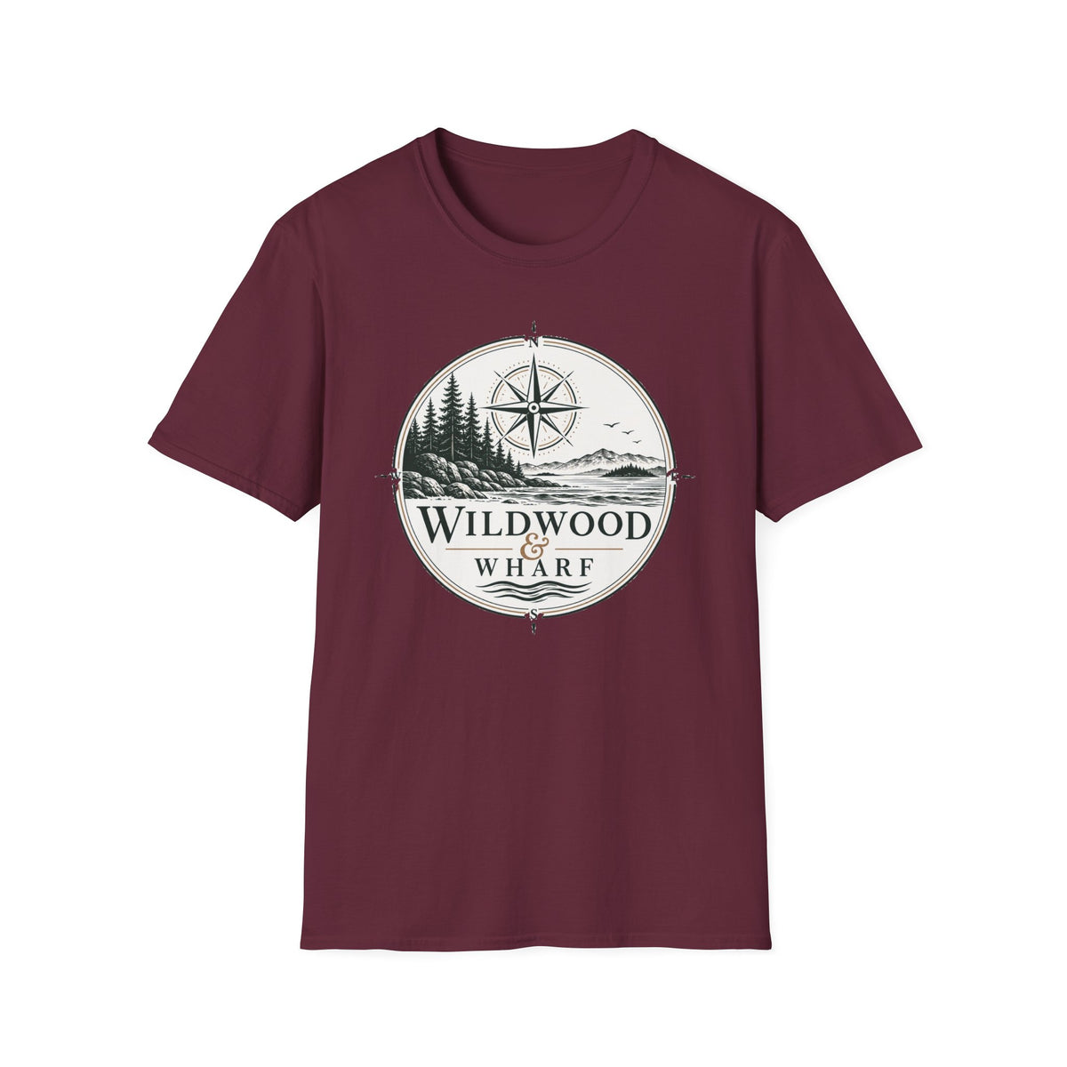 Wildwood & Wharf Compass Tee