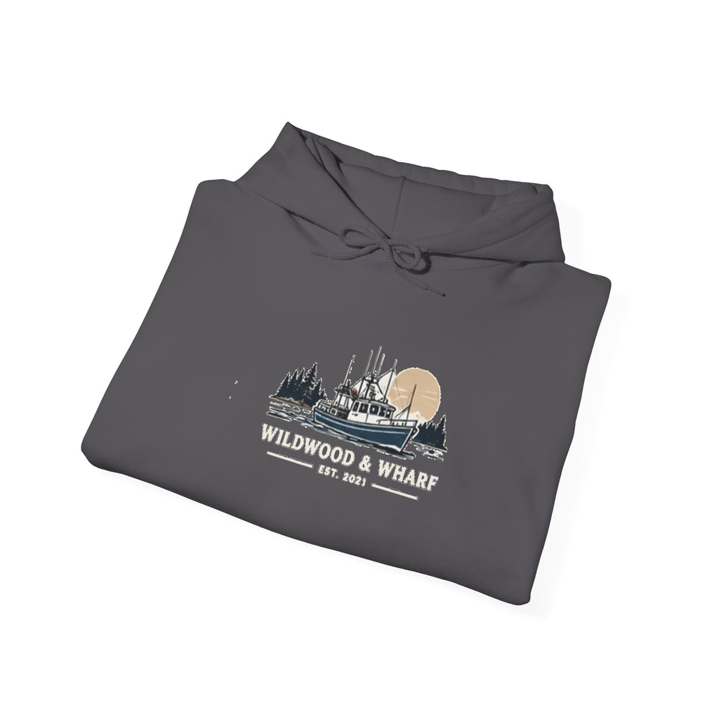 Wildwood & Wharf Fishing Boat Hoodie