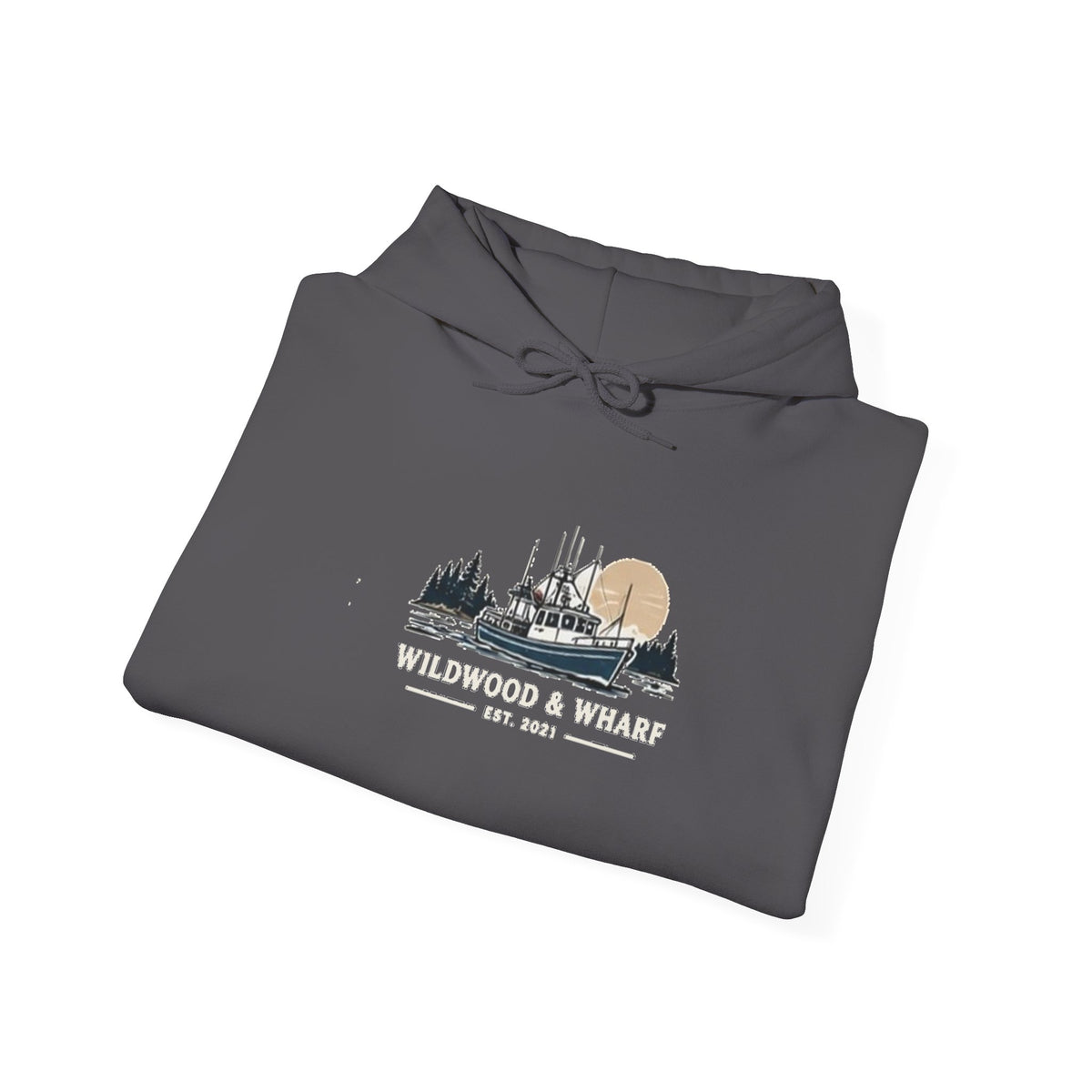 Wildwood & Wharf Fishing Boat Hoodie