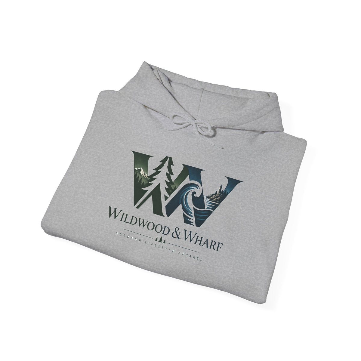 Wildwood & Wharf Hoodie - Wave