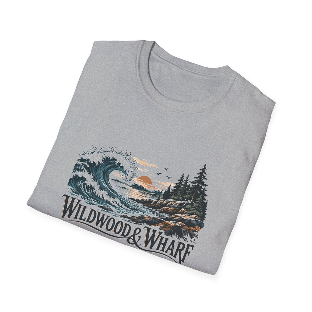 Wildwood & Wharf Tide Wave Tee