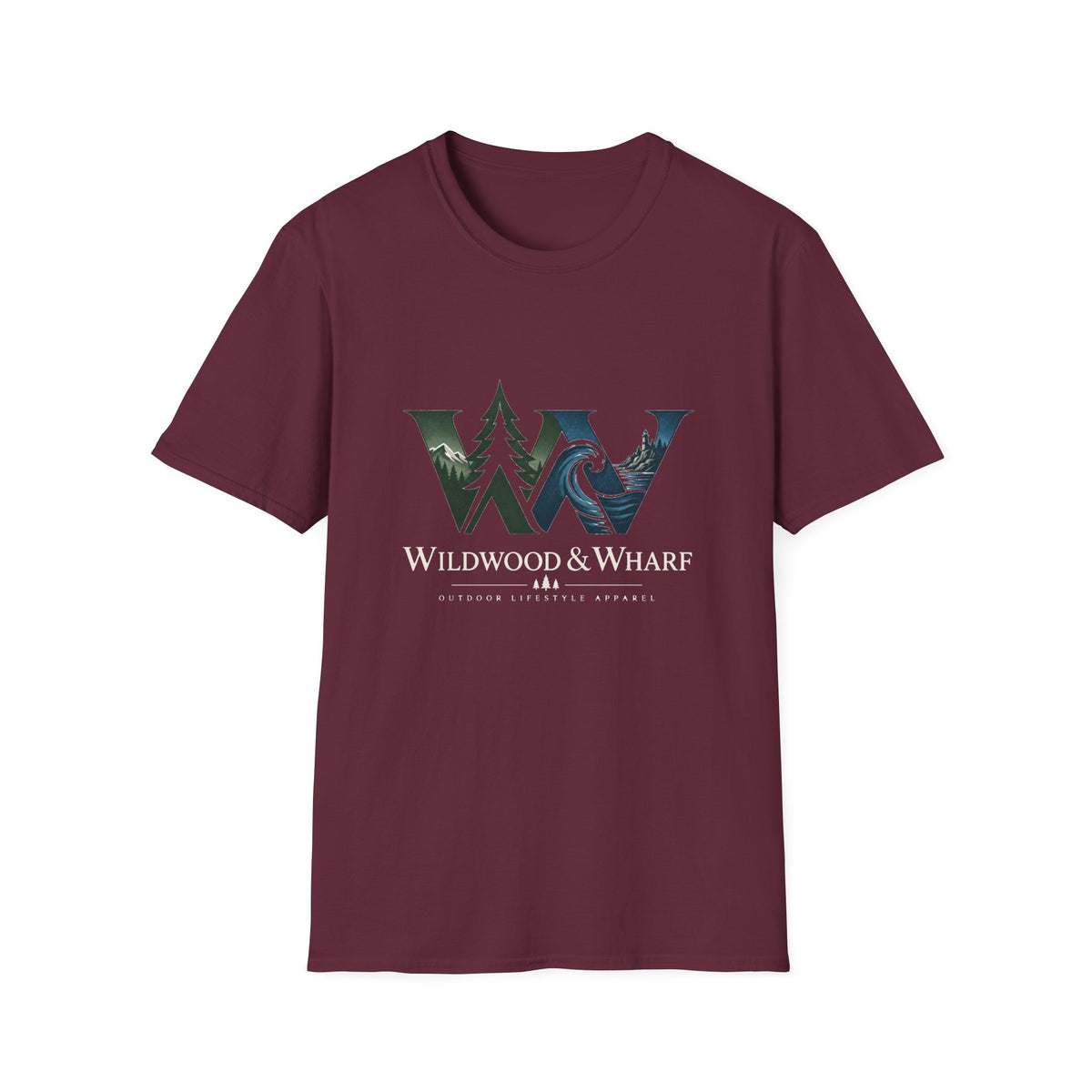 Wildwood & Wharf Wave Tee