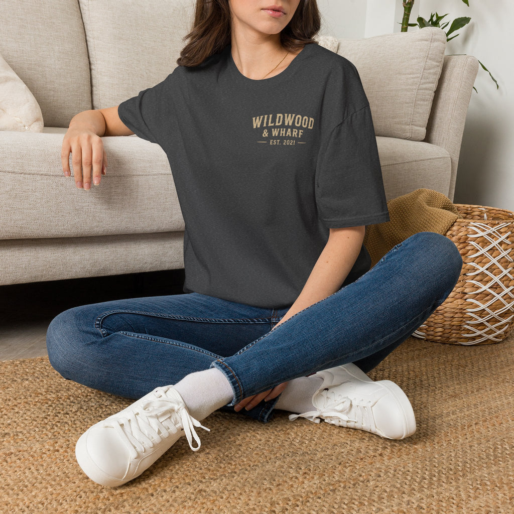Wildwood & Wharf Logo T-Shirt — Mountains|Forest|Ocean
