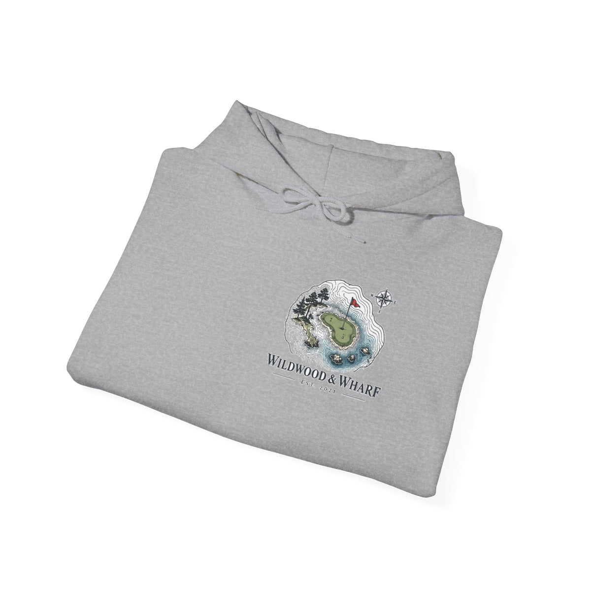 Map the Next Round Golf Hoodie
