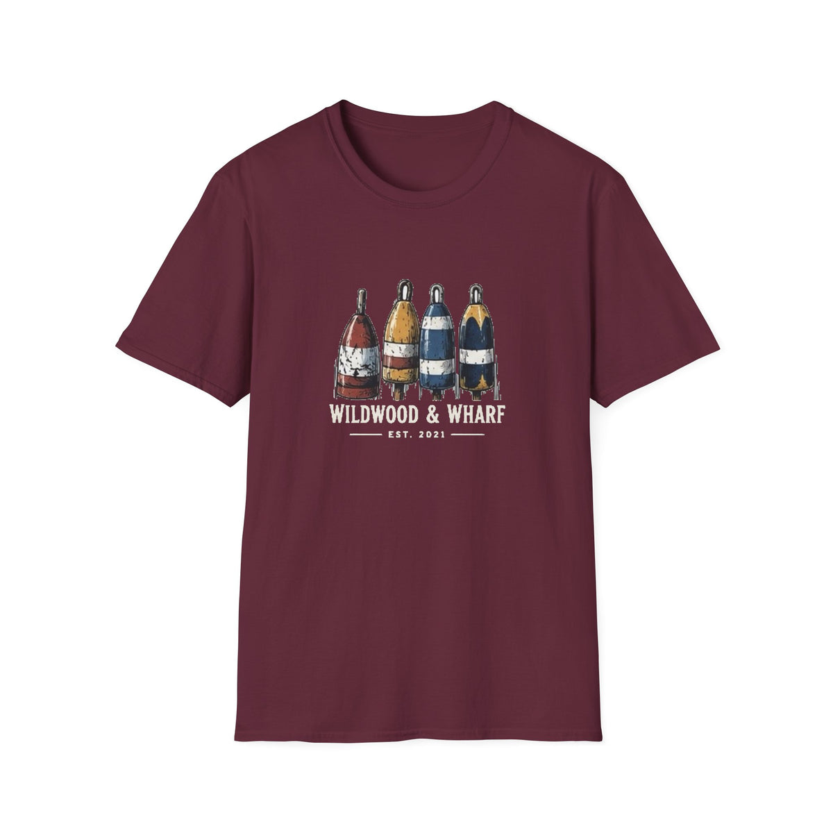 Wildwood & Wharf Buoys Tee