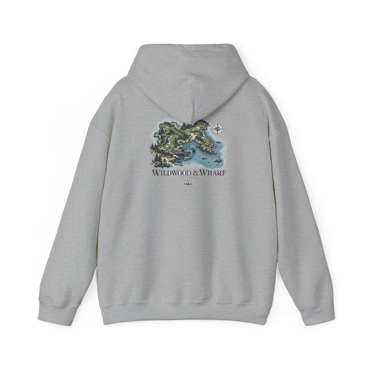 Map the Next Round Golf Hoodie
