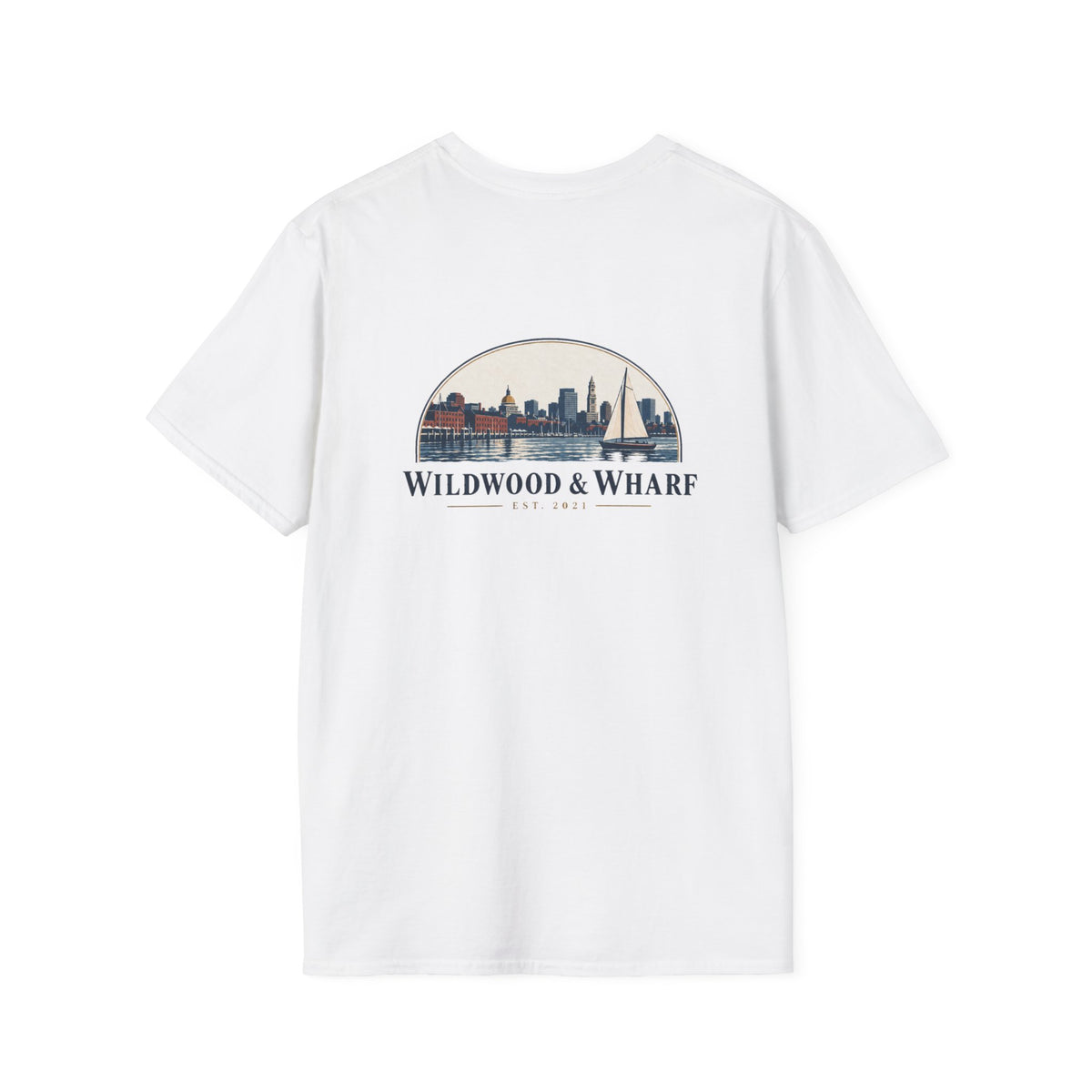 Wildwood & Wharf Boston Harbor Tee