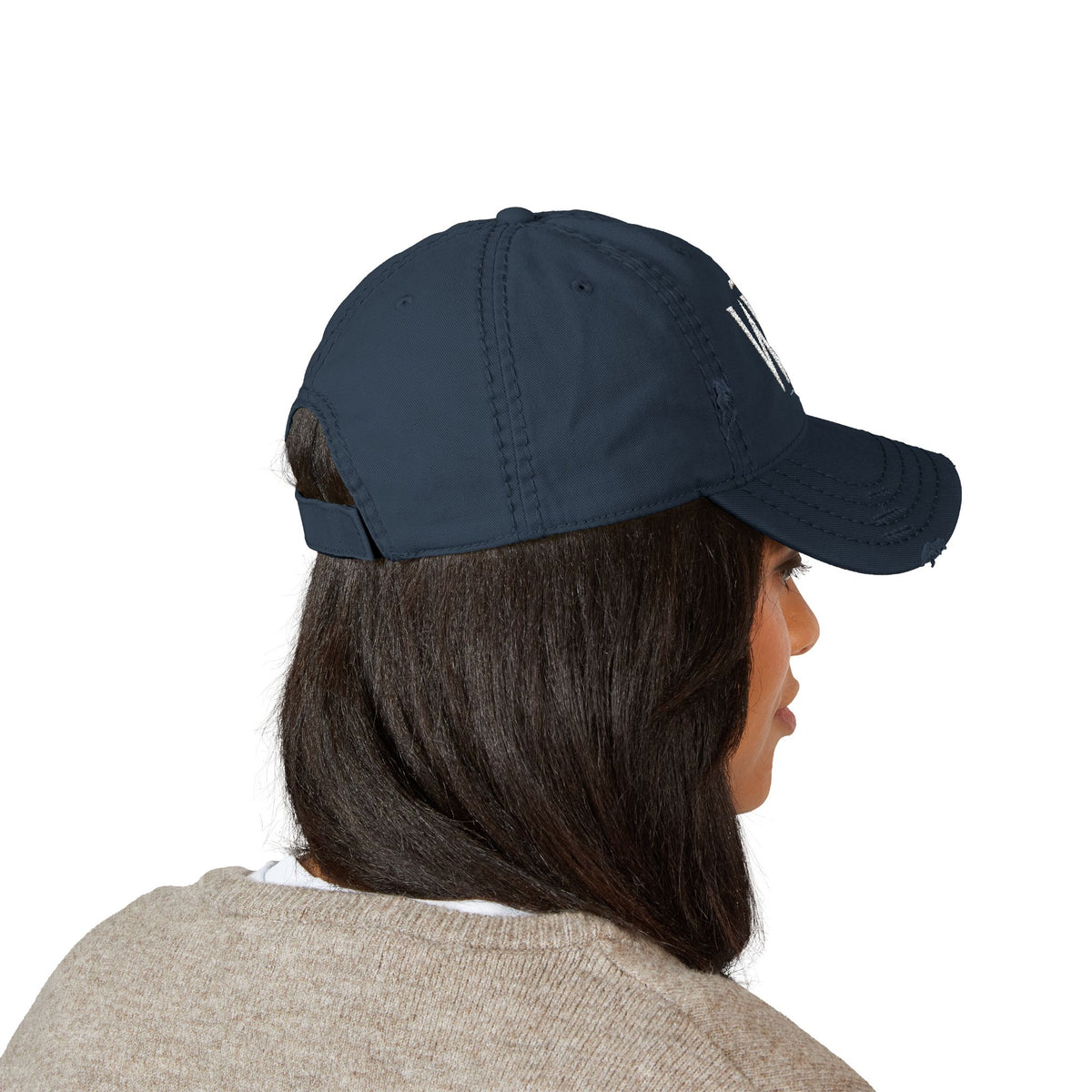 Wildwood & Wharf Distressed Dad Hat