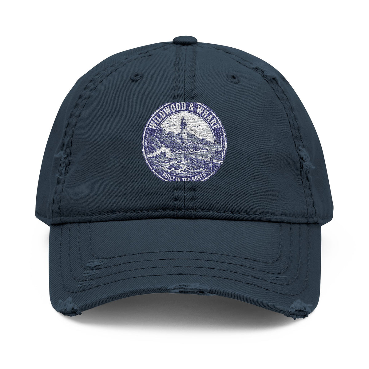 Wildwood & Wharf Lighthouse Badge Dad Hat