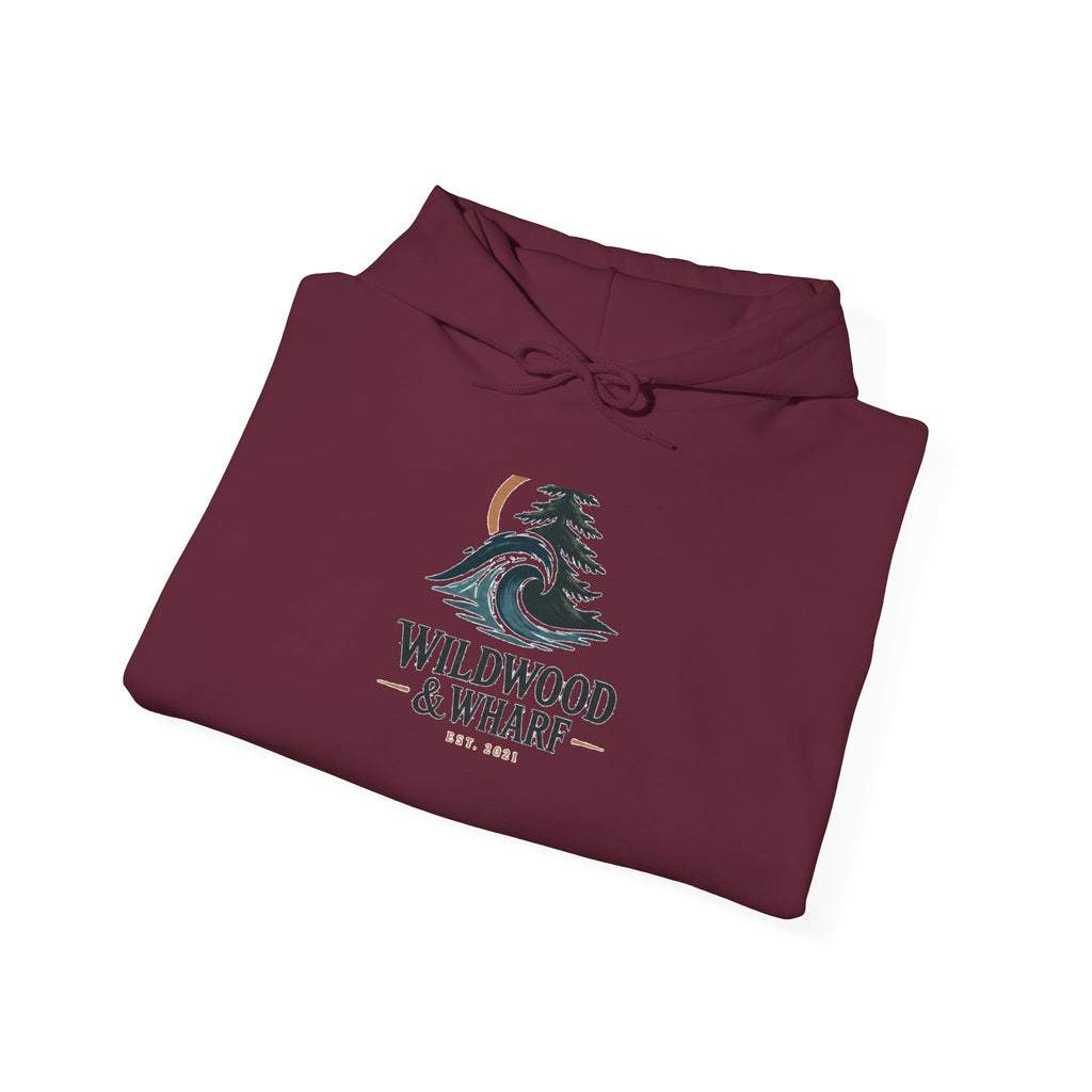 Wildwood & Wharf Pine Wave Hoodie