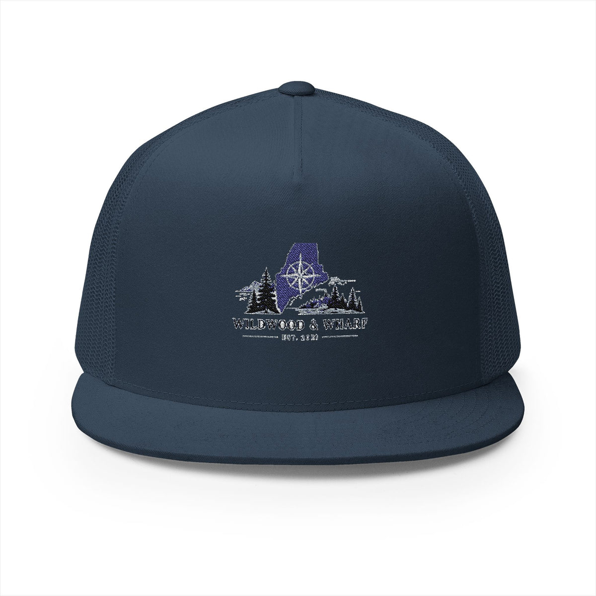 Wildwood & Wharf Maine Compass Hat