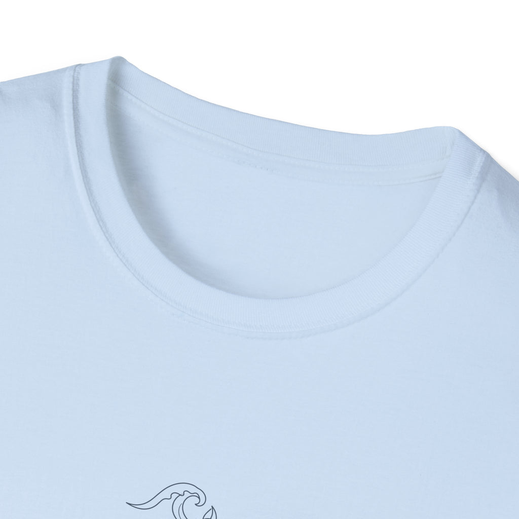 Single-Line Wave Tee - Men's