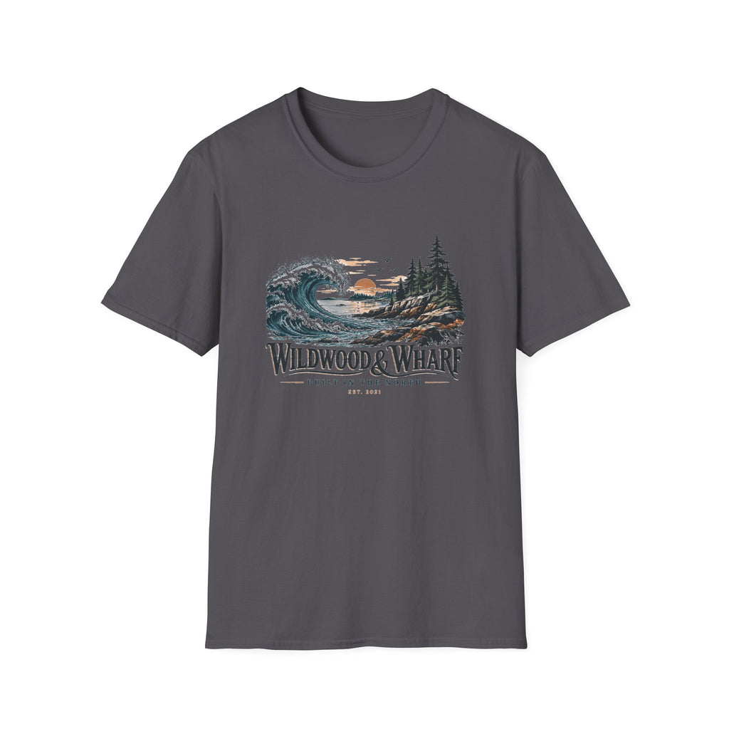 Wildwood & Wharf Tide Wave Tee