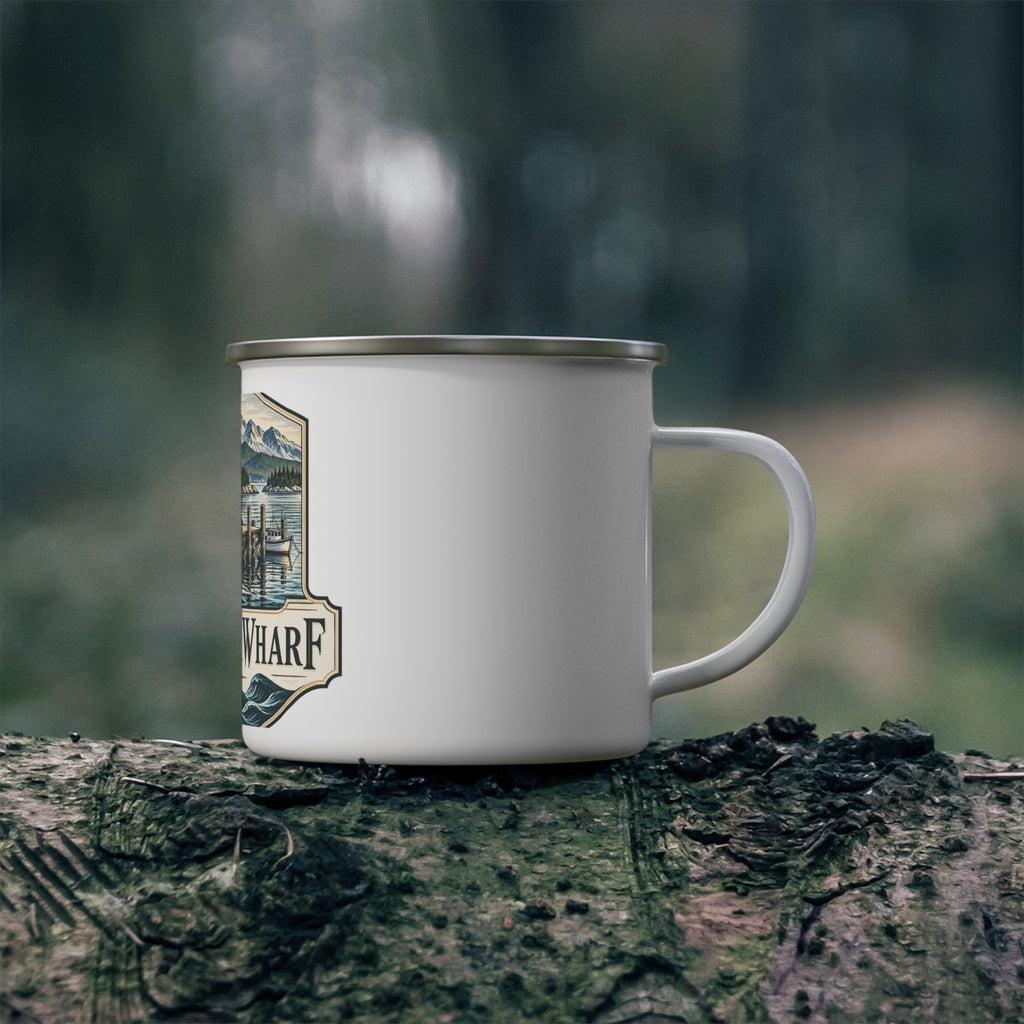Wildwood & Wharf Mountain Dock Shield Camp Mug