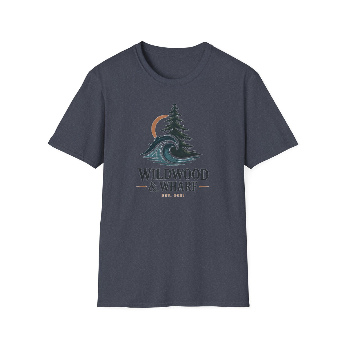 Wildwood & Wharf Pine Wave Tee