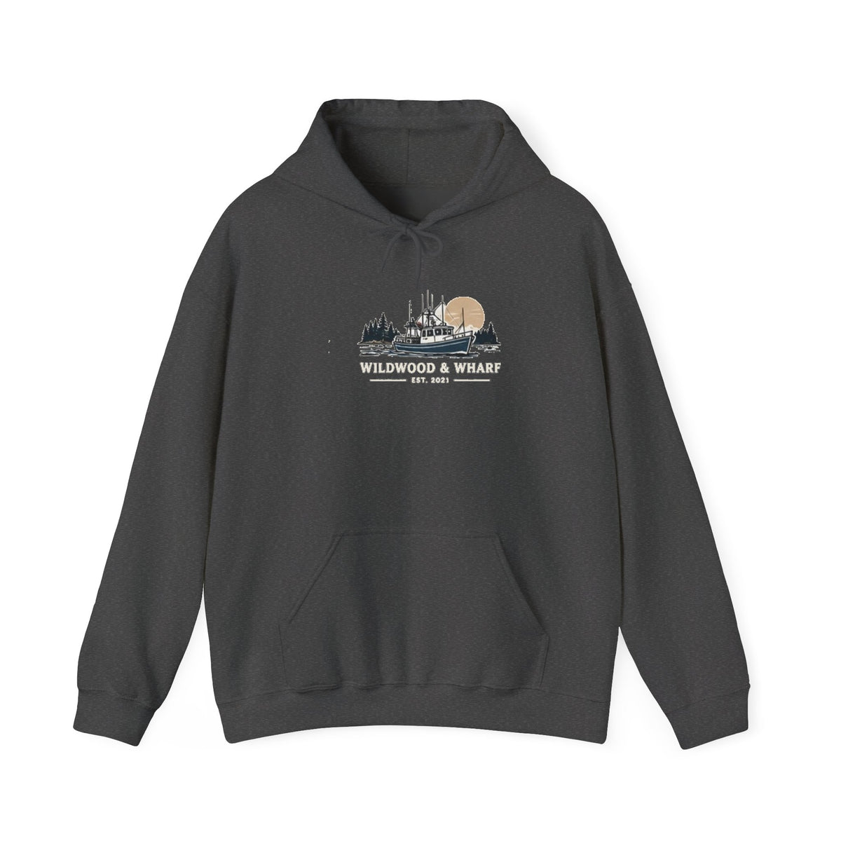 Wildwood & Wharf Fishing Boat Hoodie