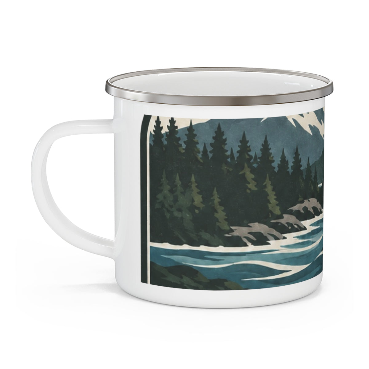 Wildwood & Wharf Mountain Wave Mug