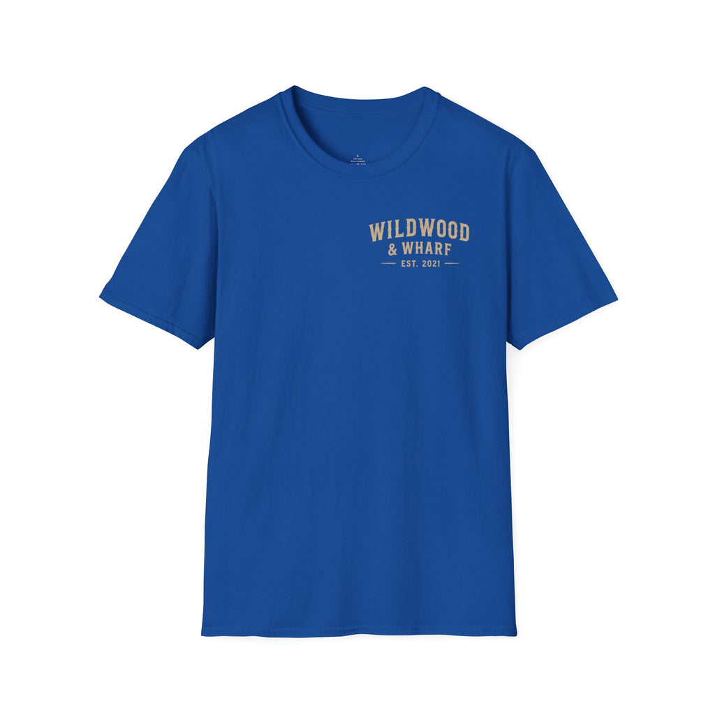 Wildwood & Wharf Logo T-Shirt — Mountains|Forest|Ocean