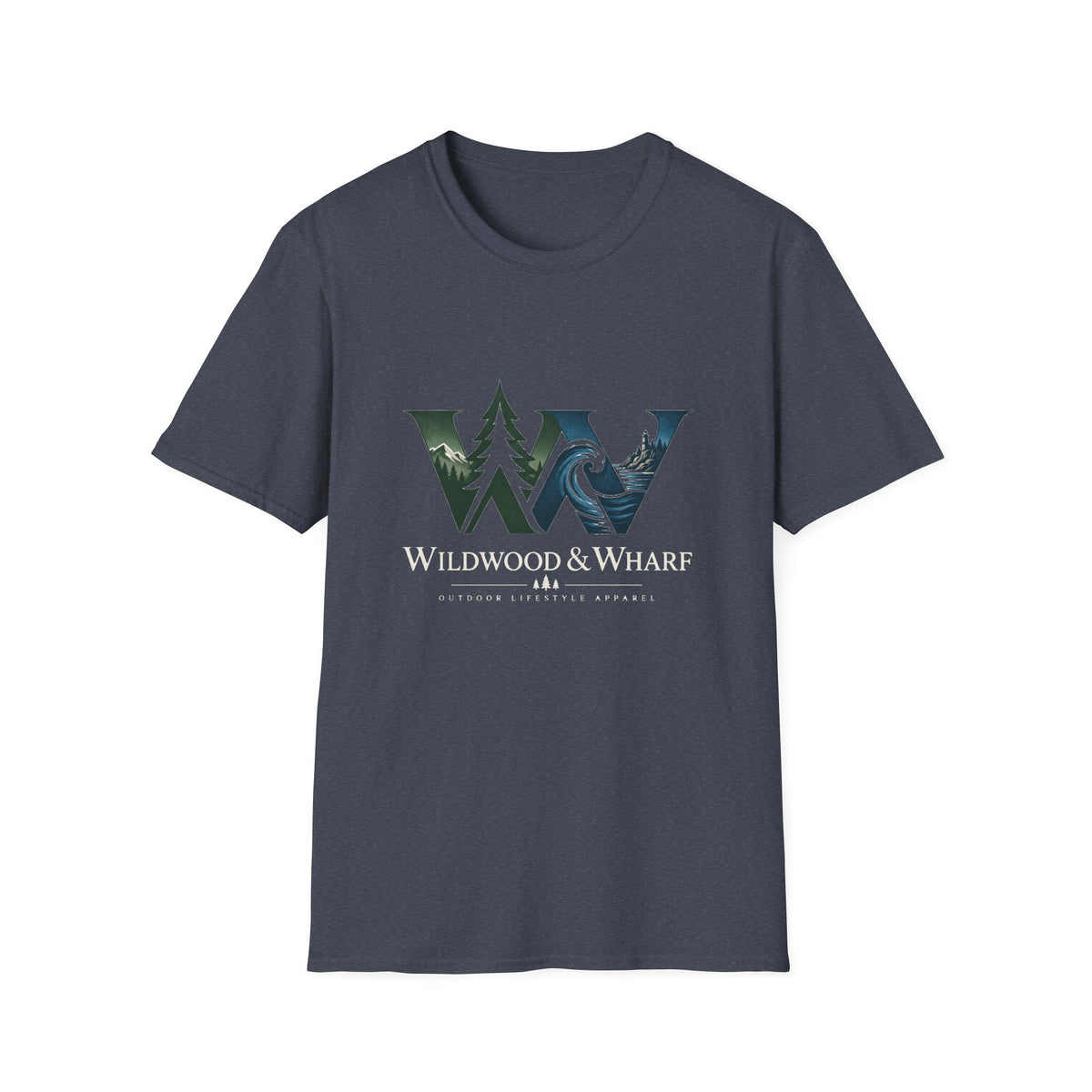 Wildwood & Wharf Wave Tee