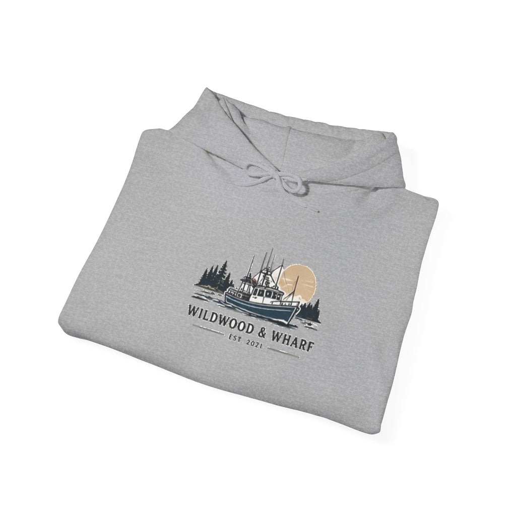 Wildwood & Wharf Fishing Boat Hoodie