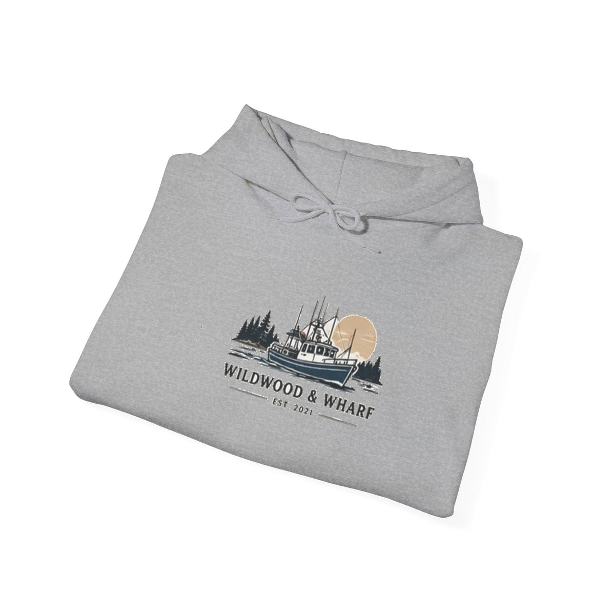 Wildwood & Wharf Fishing Boat Hoodie