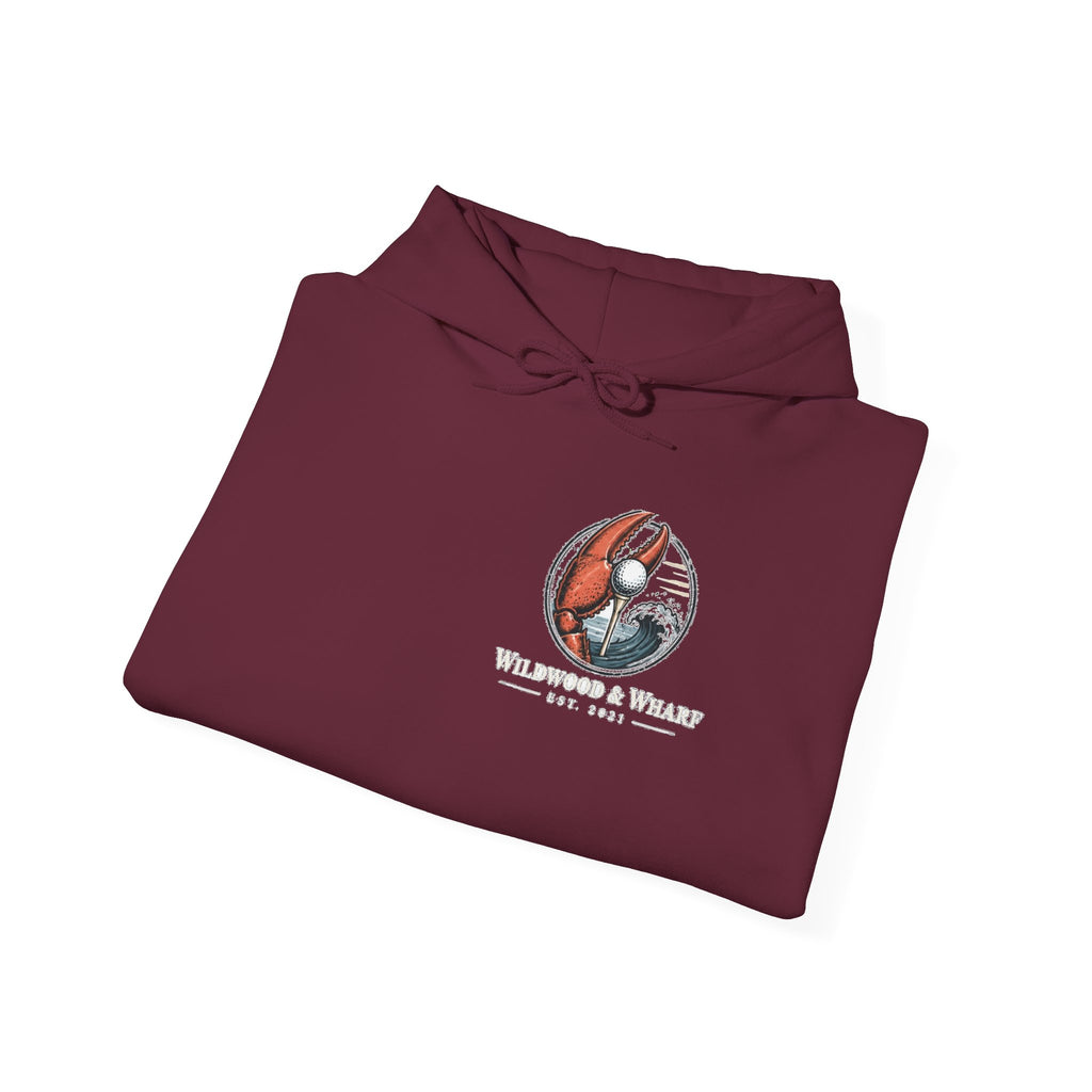 Lobster Tee Off the Tide Golf Hoodie