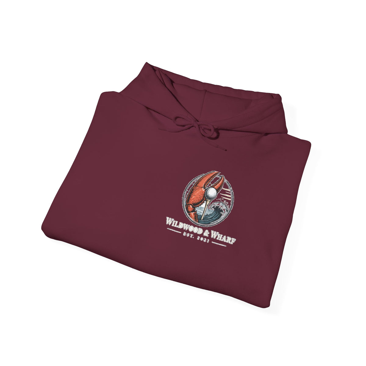 Lobster Tee Off the Tide Golf Hoodie