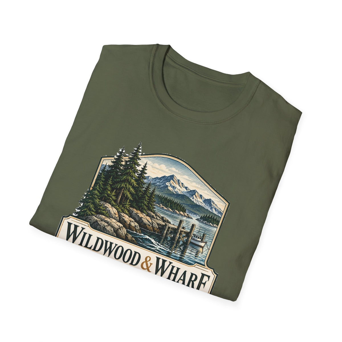 Wildwood & Wharf Mountain Dock Shield Tee
