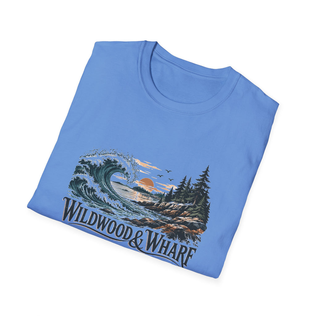 Wildwood & Wharf Tide Wave Tee