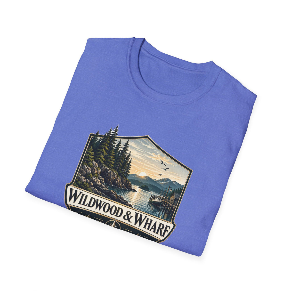 Wildwood & Wharf Harbor Shield Tee