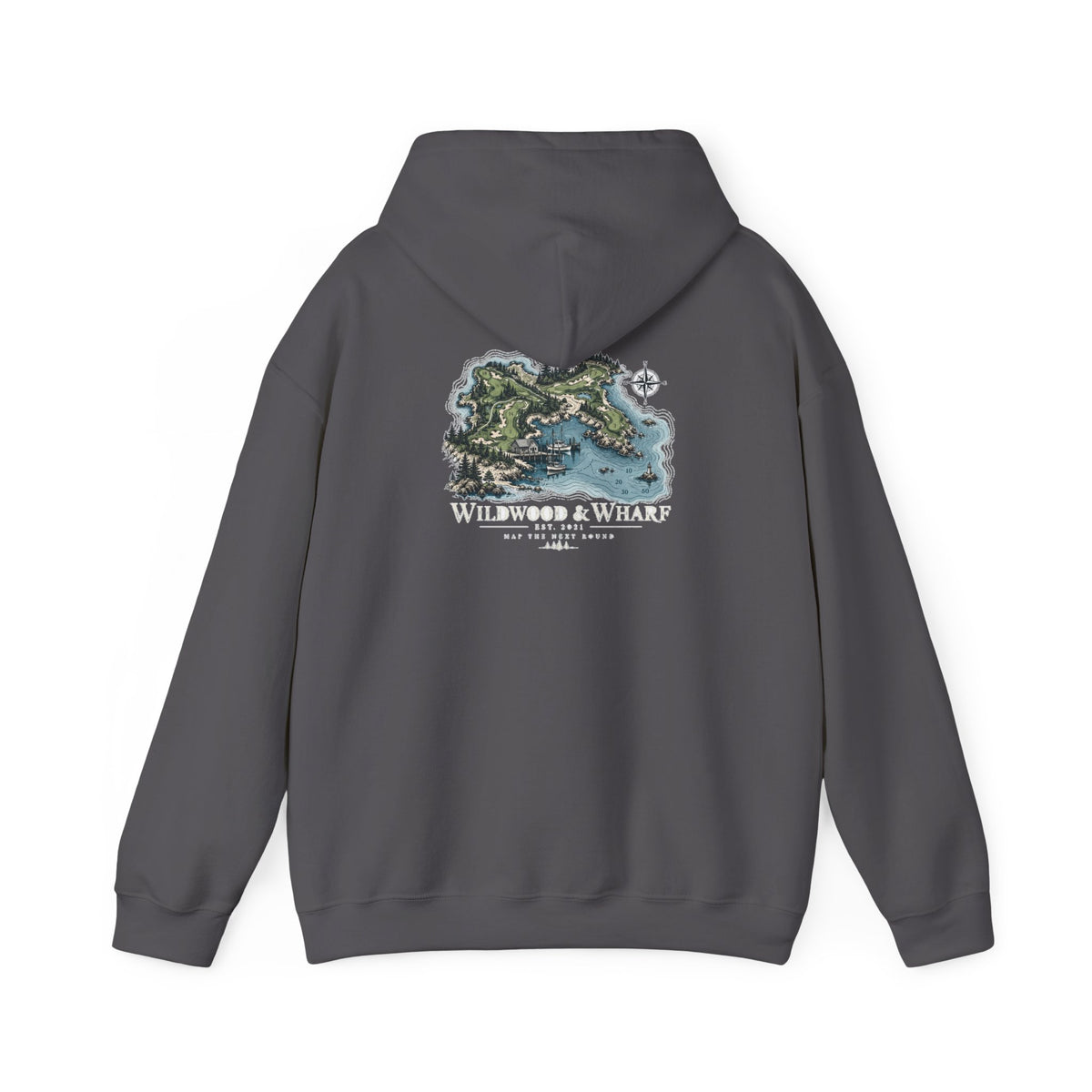 Map the Next Round Golf Hoodie