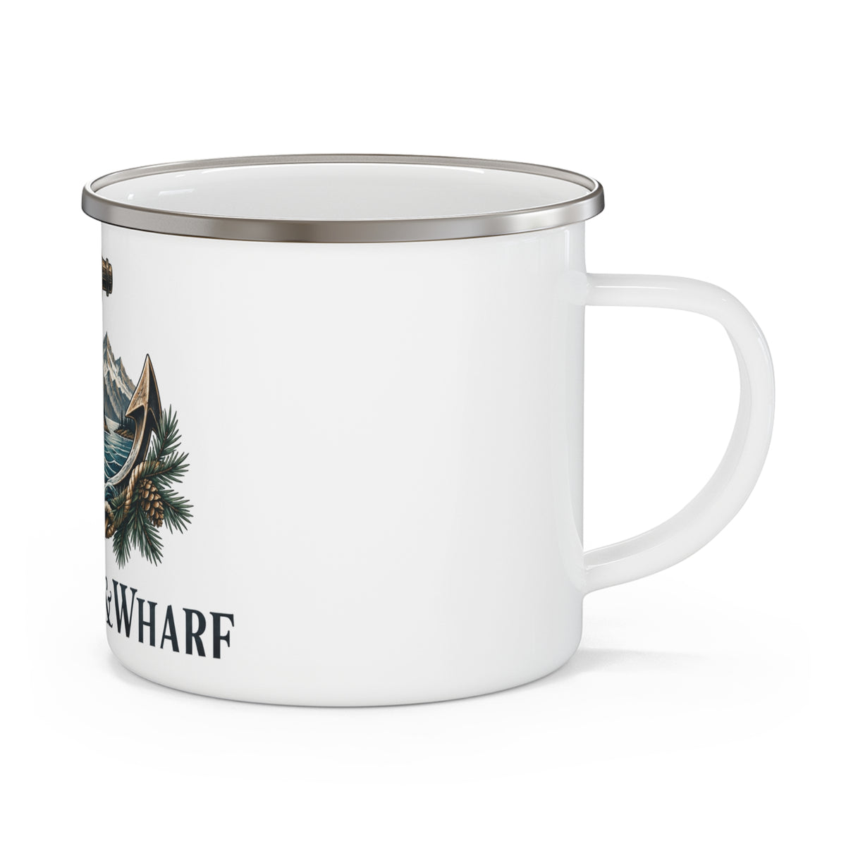 Wildwood & Wharf Anchor Mountains Camp Mug