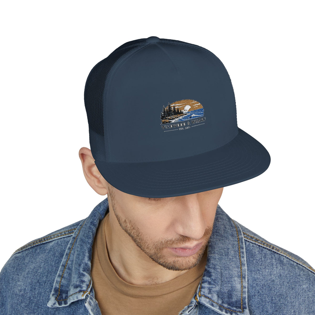 Wildwood & Wharf Coastal Sunset Hat