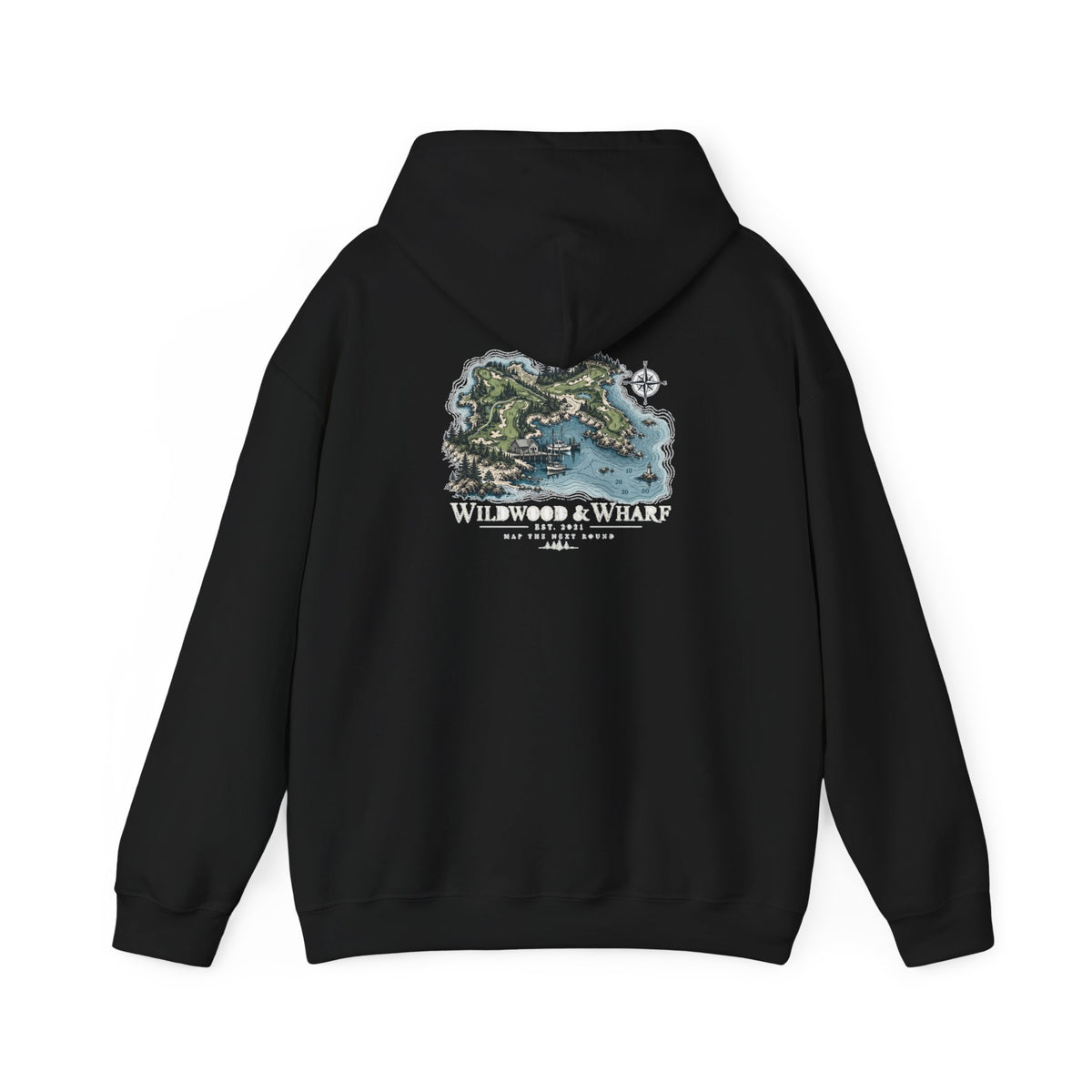 Map the Next Round Golf Hoodie