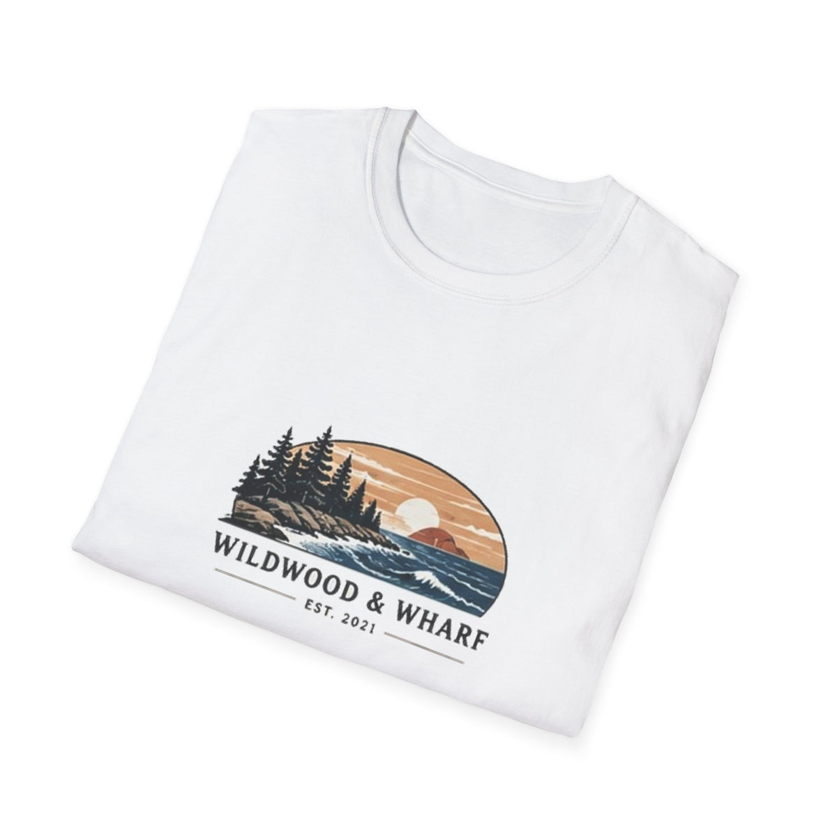 Wildwood & Wharf Coastal Sunset Tee