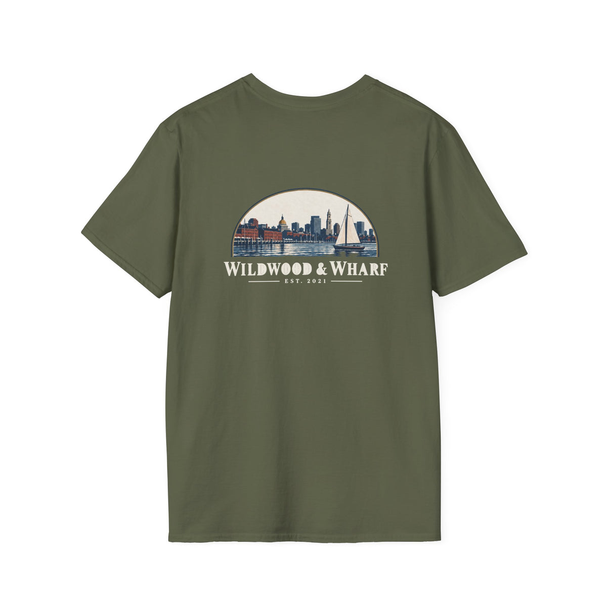 Wildwood & Wharf Boston Harbor Tee