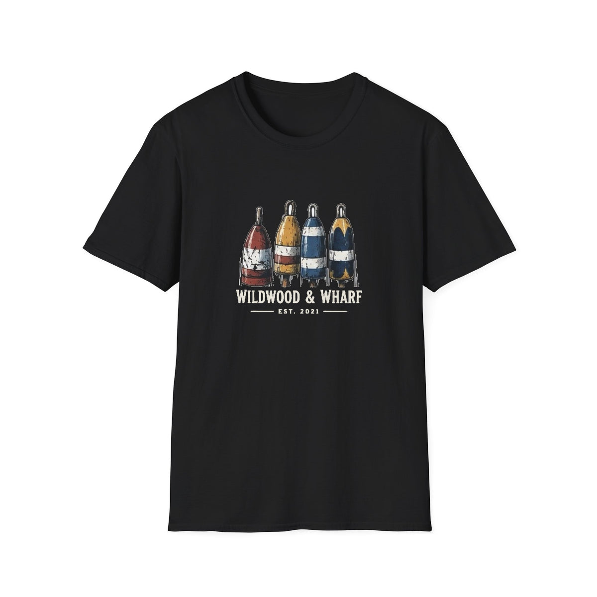 Wildwood & Wharf Buoys Tee
