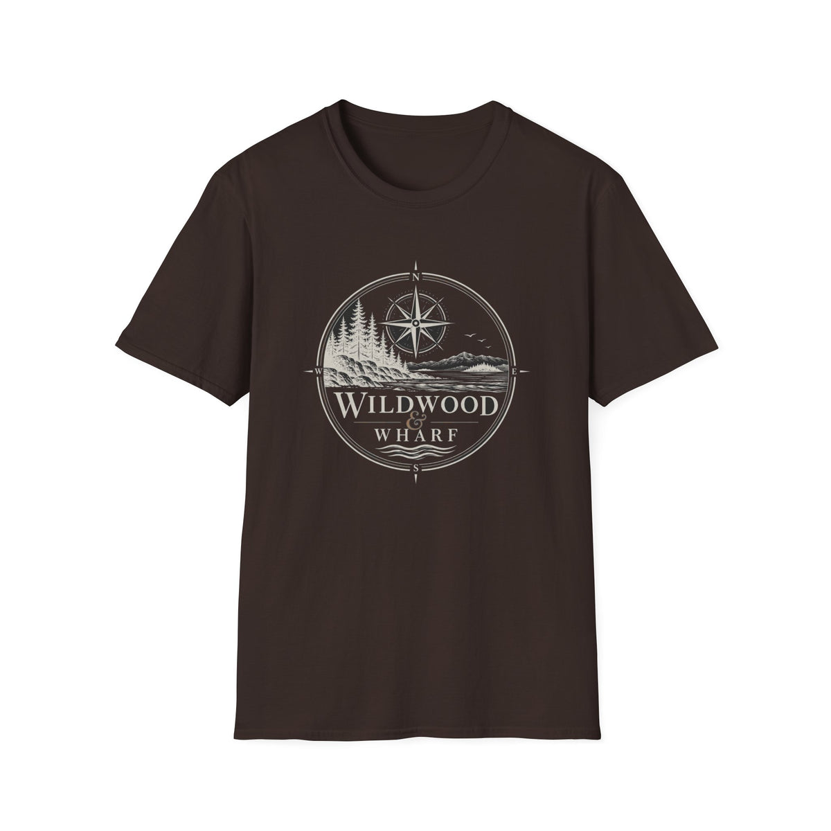 Wildwood & Wharf Compass Tee