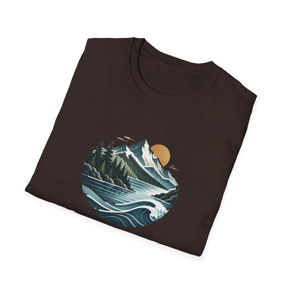 Wildwood & Wharf Mountain Lake Wave Tee