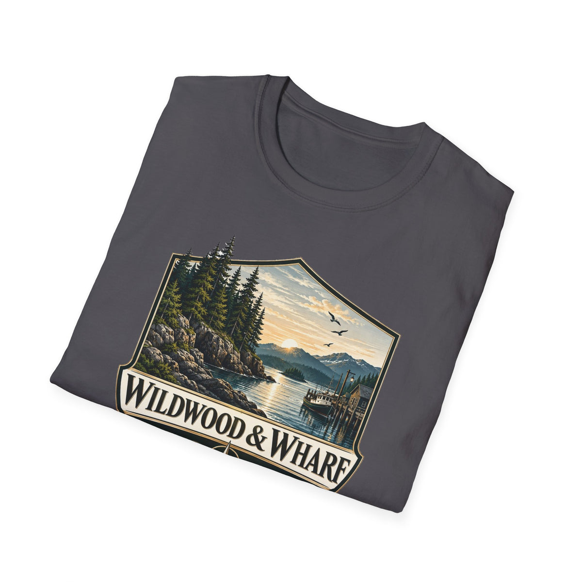 Wildwood & Wharf Harbor Shield Tee