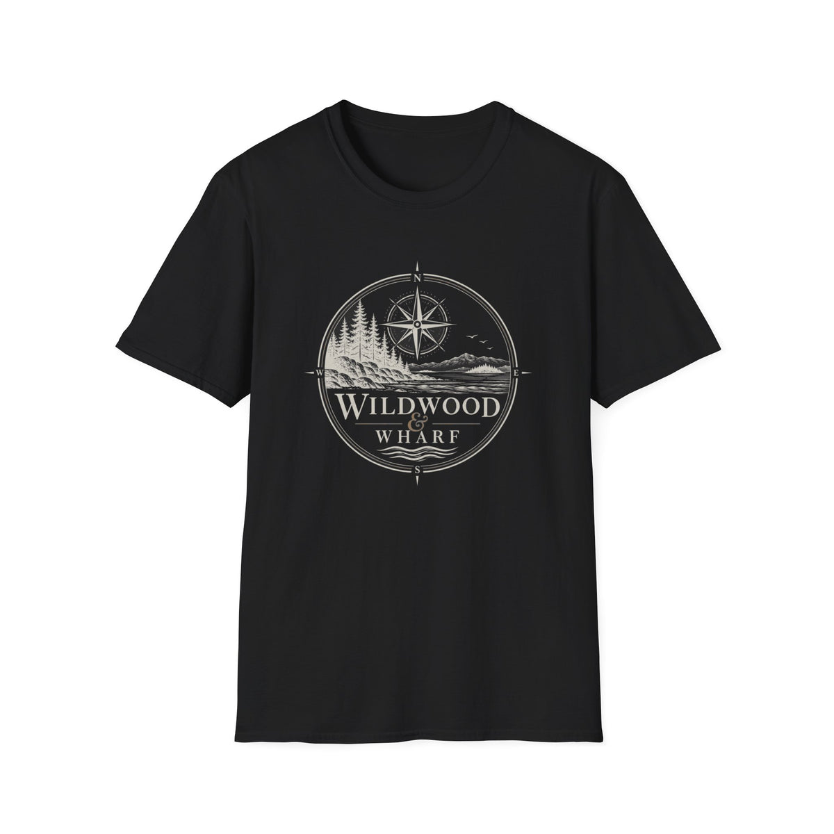 Wildwood & Wharf Compass Tee
