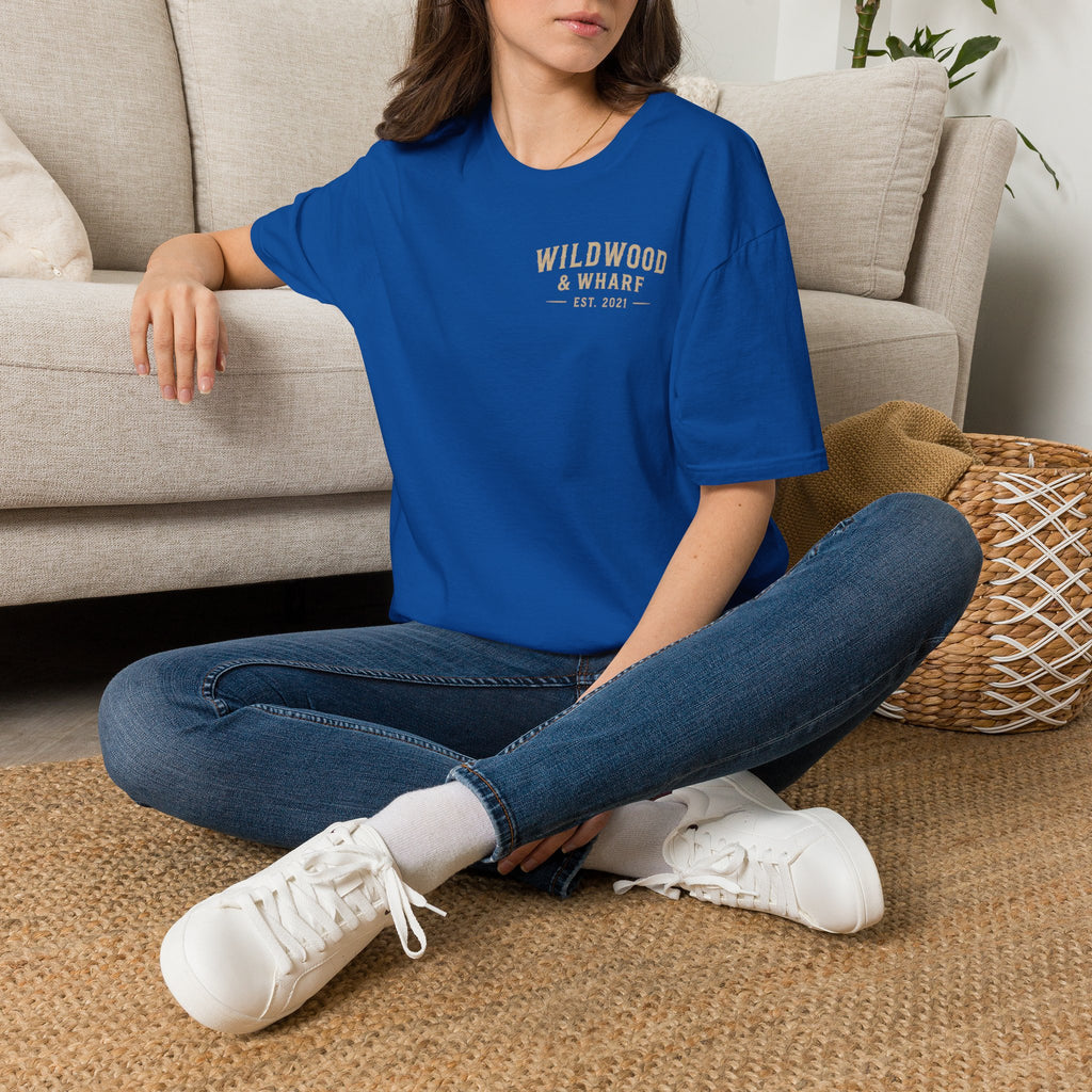 Wildwood & Wharf Logo T-Shirt — Mountains|Forest|Ocean