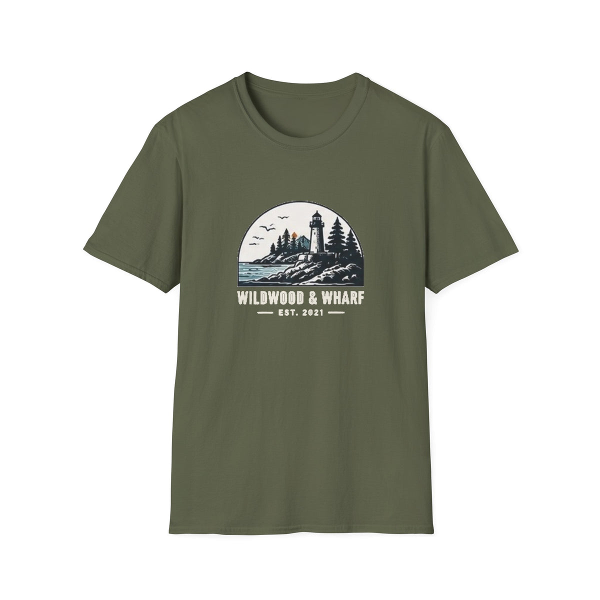 Wildwood & Wharf Lighthouse Arch II Tee