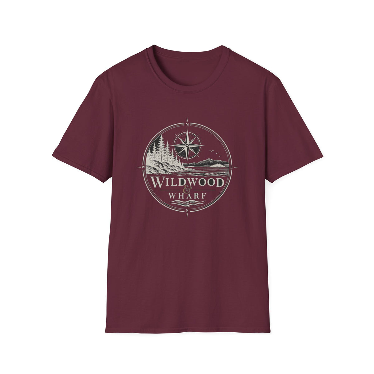 Wildwood & Wharf Compass Tee