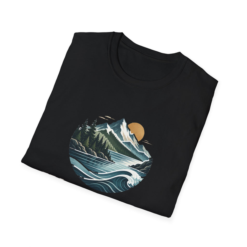 Wildwood & Wharf Mountain Lake Wave Tee