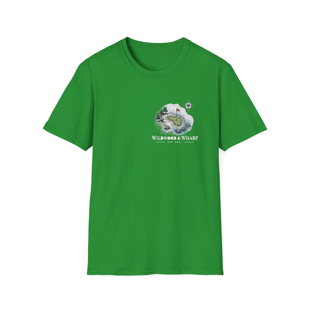 Map the Next Round Golf Tee